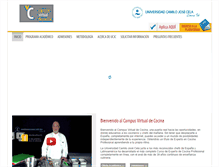 Tablet Screenshot of campusvirtualdecocina.com